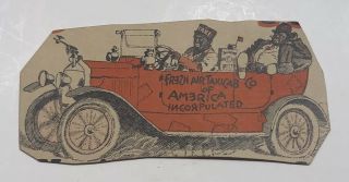 Vintage Black Americana Card Stock Box Or Postcard Cut Down SHIPS IN USA 2