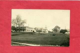 S.  Duxbury,  Ma.  Vintage Real Photo Postcard Wadsworth Inn & Boarding House