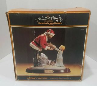 Emmett Kelly Jr.  Spirit Of Christmas Figurine Limited Edition 105 Of 3500.  9728