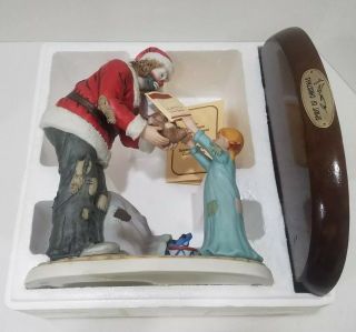 Emmett Kelly Jr.  Spirit of Christmas Figurine Limited Edition 105 of 3500.  9728 8