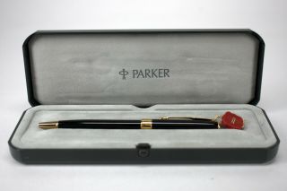Parker Sonnet Iii Black And Gold Ballpoint Pen