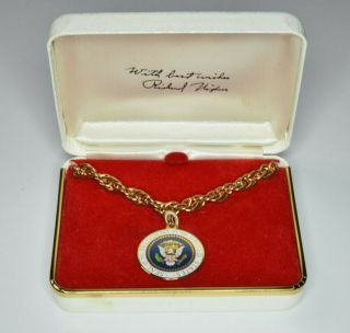 Authentic President Richard Nixon 1972 Republican Convention Vip Gift Bracelet