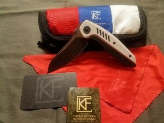 Custom Knife Factory Ckf Ossom (malyshev,  M390,  Ti,  G10)