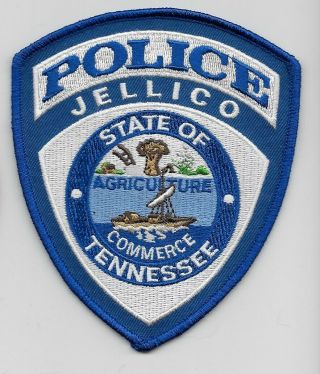 Jelliko Police State Tennessee Tn Patch