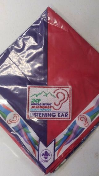 2019 World Scout Jamboree Wsj On Site Issue Listening Ear Ist Staff Necker