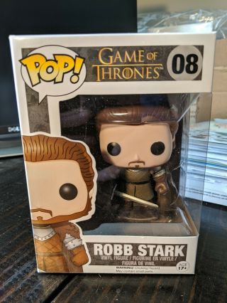 Game Of Thrones Funko Pop Robb Stark 08 Vaulted