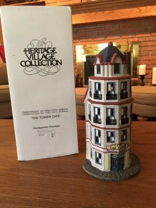 Dept 56 Christmas In The City Series Tower Cafe - 6512 - 9