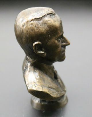 Presidential Bronze Bust Calvin Coolidge 1923 - 1929 Franklin 1977 2