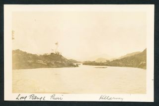 C.  1899 Long Range River,  Killarney Ireland Vintage Photo