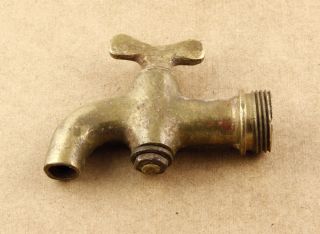 Greece Vintage Solid Brass Oil Tank Spigot Faucet