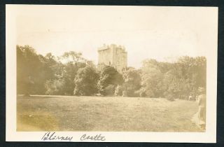 C.  1899 Blarney Castle,  Ireland Vintage Photo