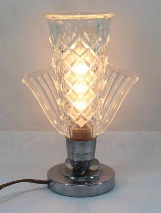 Vintage Art Deco Electrolite Lamp Electro Manufacturing Co.  Chicago,  Ill