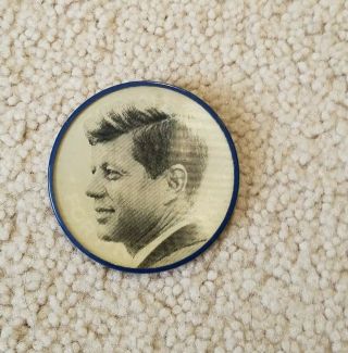 Vintage 1960 ' s JFK Kennedy For President He Will Win 2.  5 