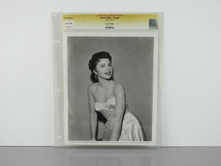 Vintage 1940s Colleen Miller Actress Pin - Up Female Model Photo Cgc Vf