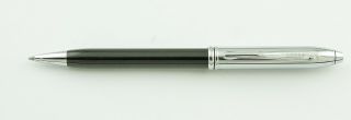 Cross,  Townsend Ballpoint Pen,  Black W/chrome Plated Cap