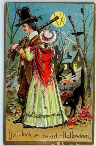 Vintage Halloween Postcard " Don 