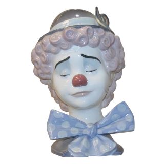 Lladro Figurine 5611 Ln Box Sad Clown