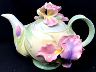 Franz Porcelain Teapot Windswept Beauty Fz00839