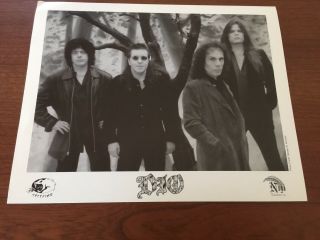 Dio - Ronnie James Dio And Rock Band 8 X 10 Press Photo Spitfire