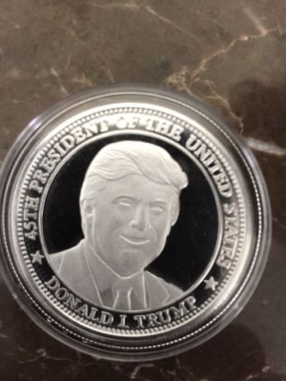 45th President Donald Trump 2020 Silver Coin,  1 Oz.  999 Silver Coin,  Freedom Coin