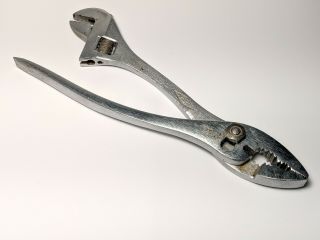 Vintage Diamalloy Handyboy Duluth,  Pliers 4” Adjustable Wrench Multi Tool Dh - 18