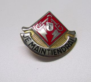 Dutch Netherlands Je Maintiendrai Royal Coat Of Arms Badge Hat Lapel Pin
