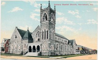Norristown Pa – Calvary Baptist Church
