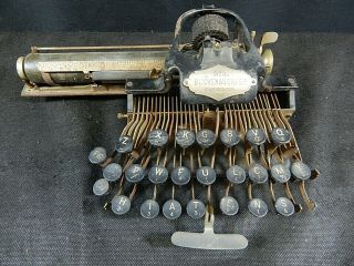 Vintage Blickensderfer No.  5 Portable Typewriter For Repairs