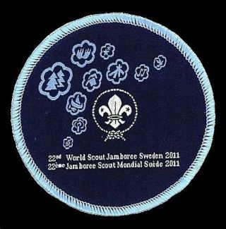 Rare 22rd - 2011 Wsj World Scout Jamboree Official Patch Badge Usa Bsa 2019 2023