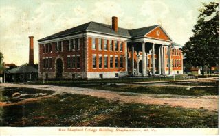 1909 The Shepherd College Building In Shepherdstown,  Wv West Virginia Pc