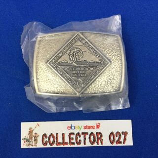 Boy Scout 1979 Noac Belt Buckle Inbag National Order Of The Arrow Conference