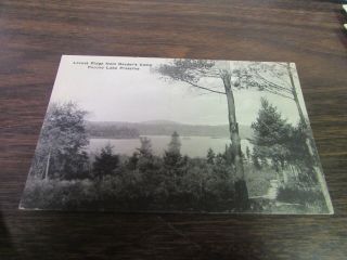 Vintage - Locust Ridge From Readers Camp Pocono Lake Preserve Pa - Post Card Vg