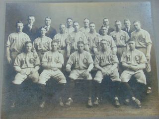 C.  1900 Large Antique Photograph Of Holy Cross Baseball Team