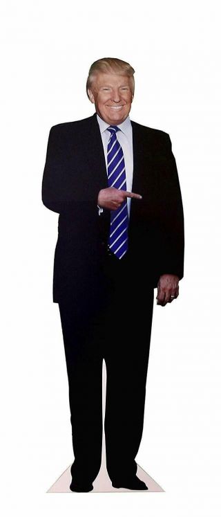 Pose With Donald Trump Stand Up | Cardboard Cutout | 6 Feet Life Size.