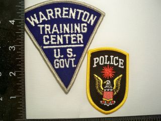 Old Federal Cia Warrenton,  Va Training Ctr Security 2 Patch Set Dod Com Site