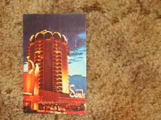 Vintage Sands Hotel & Casino Las Vegas Post Card Rat Pack
