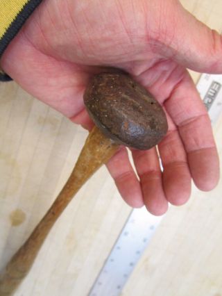 Rare Unique Antique Vintage Hammer,  macadam hammer 5