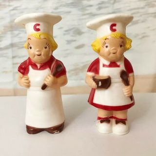 Vintage Campbell’s Soup Salt And Pepper Shakers Midcentury Kitchen Nostalgia