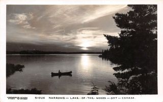 Sioux Narrows Lake Of The Woods Ontario Ont 1079 Rppc Real Photo