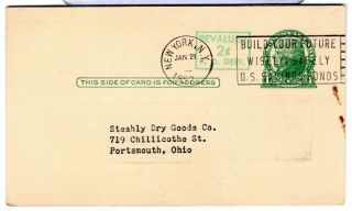 1952 BARCLAY KNITWEAR Tom Corbett Hopalong Cassidy COMIC Vintage Advert Postcard 2