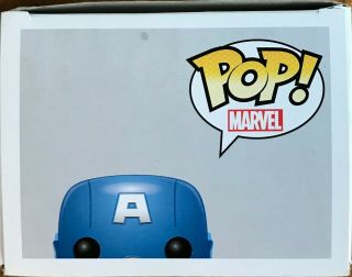 Marvel Captain America 10 Vaulted Funko Pop (The Avengers) VERY RARE Endgame 5