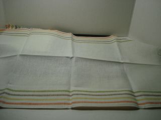 Vintage 100 Trophy by Cotton Cannon Mills Striped Kitchen Dish Towels Set of 6 2