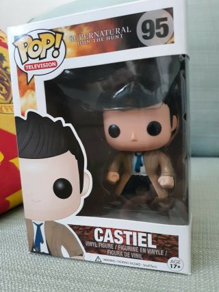 Funko Pop Television Supernatural Castiel 95 Without (no) Wings