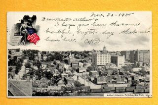 Looking East From Prospect Hill,  St.  Joseph.  Missouri 1905 Postcard