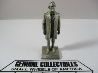 " Vintage " Pewter Andrew Johnson 17th President Of The United States