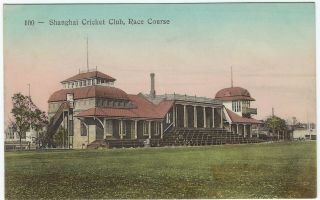 China 1910 - 20s Cricket Club,  Race Course Shanghai