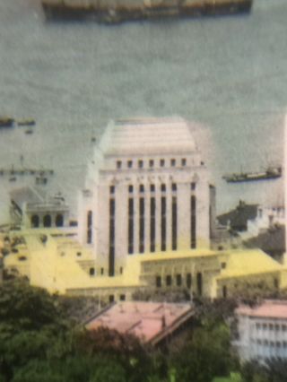 China RPPC Hong Kong And Kowloon Hand Colorized Vintage Postcard Great Detail 3