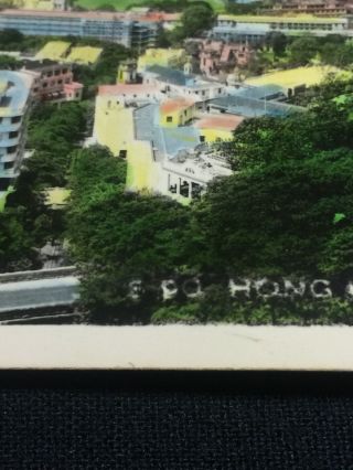 China RPPC Hong Kong And Kowloon Hand Colorized Vintage Postcard Great Detail 5
