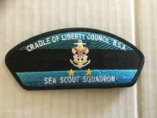 Cradle Of Liberty Council Csp Sea Scout Squadron Patch
