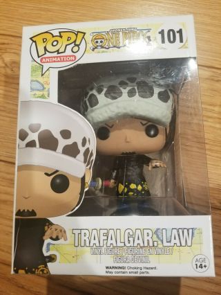 Funko Pop Animation One Piece Trafalgar Law 101 Vaulted Ships In Popstack